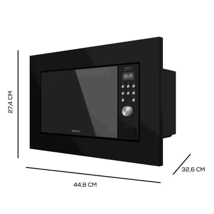 Cecotec GrandHeat 2000 Built-In Black