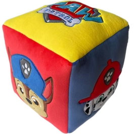 Pat' Patrouille Cojín Cubo Patrulla Canina Microfibra 25 x 25 x 25 cm