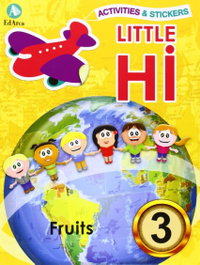 Little hi! 3 activities & stickers, VV.AA - NADAL EDARCA EDITORIAL