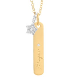 Secrecy Collar P7217CDAWWC93 con Colgante MAGIC y Diamante