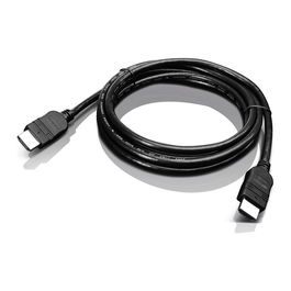 Lenovo Cable HDMI 0B47070 - Cable de Alta Velocidad, Negro, 1.8 m (6 pies) para PC, Portátil, Proyector, Consola