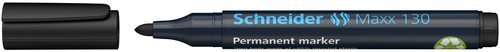 Marcador Permanente Schneider Maxx 130 Conico Negro (Set de 10) Marcador Permanente Schneider Maxx 130 Conico Negro (Set de 10)