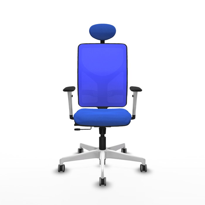 PIQUERAS Y CRESPO Silla de oficina Motilla Azul con mecanismo Sincro/Traslack PIQUERAS Y CRESPO Silla de oficina Motilla Azul con mecanismo Sincro/Traslack