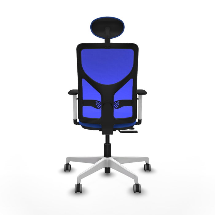 PIQUERAS Y CRESPO Silla de oficina Motilla Azul con mecanismo Sincro/Traslack PIQUERAS Y CRESPO Silla de oficina Motilla Azul con mecanismo Sincro/Traslack