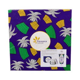 Fleurance Nature Cofre Karité Cara y Manos: Crema de Día Ultra Rica y Cuidado de Manos con Karité