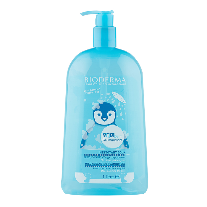 Bioderma Abcderm Gel Moussant Bebé 1L