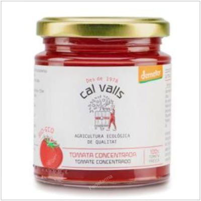 CAL VALLS Concentrado De Tomate 250Gr. Demeter CAL VALLS Concentrado De Tomate 250Gr. Demeter