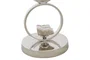 DKD Home Decor Jarrón de Cristal y Aluminio Champán 15x15x56 cm