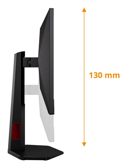 AOC G4 24G4ZR Monitor Gaming 23.8" Fast IPS 260Hz OC 0.3ms MPRT Full HD 1080p HDR10 G-Sync Compatible con Soporte Ergonómico e-Sports, Negro y Rojo