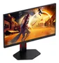 AOC G4 24G4ZR Monitor Gaming 23.8" Fast IPS 260Hz OC 0.3ms MPRT Full HD 1080p HDR10 G-Sync Compatible con Soporte Ergonómico e-Sports, Negro y Rojo