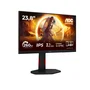 AOC G4 24G4ZR Monitor Gaming 23.8" Fast IPS 260Hz OC 0.3ms MPRT Full HD 1080p HDR10 G-Sync Compatible con Soporte Ergonómico e-Sports, Negro y Rojo