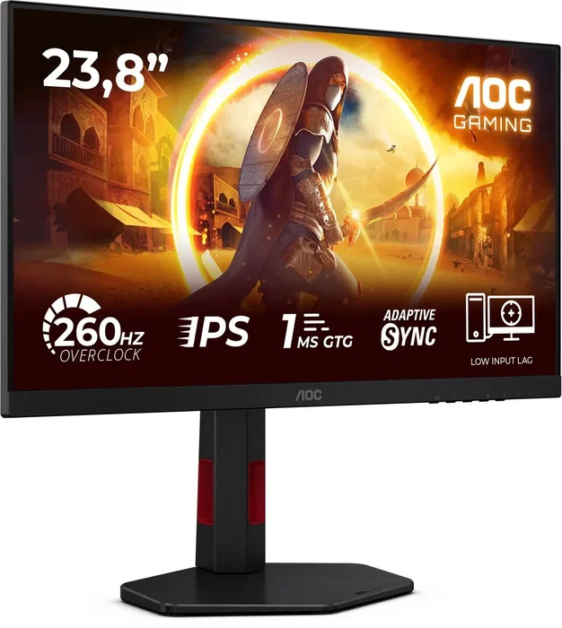 AOC 24G4ZR Gaming Monitor 23.8 pulg. Fast IPS 260Hz OC Full HD