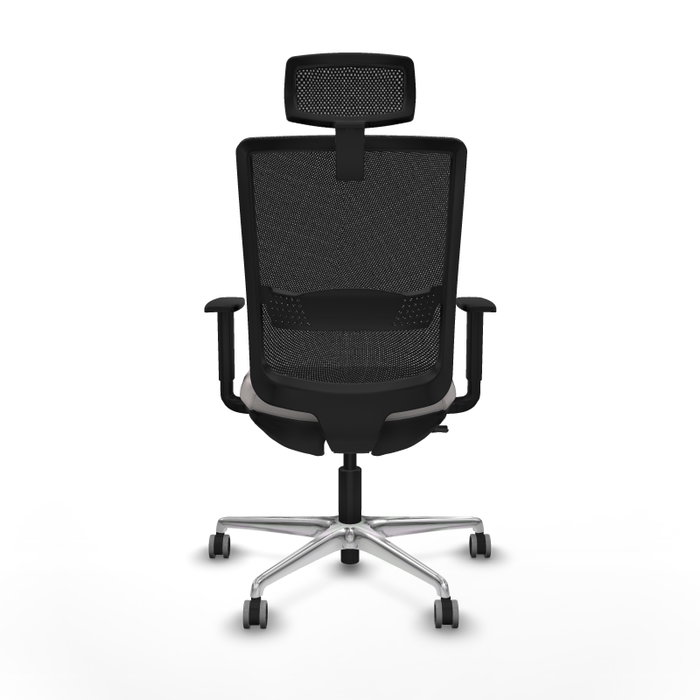 PIQUERAS Y CRESPO Silla de oficina Haches con mecanismo Sincro/Traslack Blanco/Negro PIQUERAS Y CRESPO Silla de oficina Haches con mecanismo Sincro/Traslack Blanco/Negro