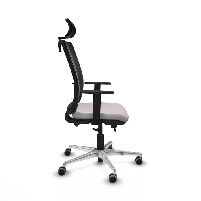 PIQUERAS Y CRESPO Silla de oficina Haches con mecanismo Sincro/Traslack Blanco/Negro PIQUERAS Y CRESPO Silla de oficina Haches con mecanismo Sincro/Traslack Blanco/Negro