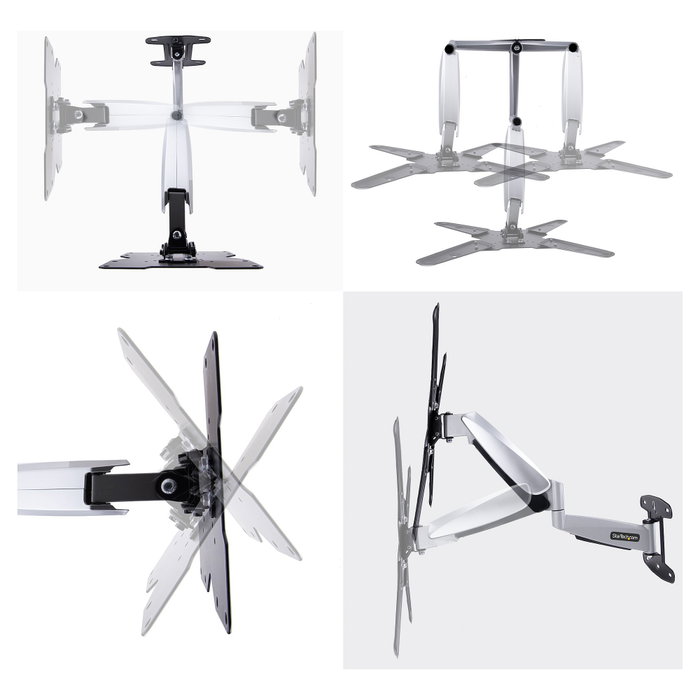 StarTech.com Soporte de Pared VESA de Movimiento Total para TV de 23 a 55 Pulgadas StarTech.com Soporte de Pared VESA de Movimiento Total para TV de 23 a 55 Pulgadas