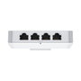 Ubiquiti UniFi U6-IW In-Wall Access Point WiFi 6, 5 Puertos Ethernet, 4800 Mbps, PoE, Montaje en Pared, Blanco - U6-IW
