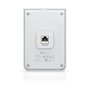 Ubiquiti UniFi U6-IW In-Wall Access Point WiFi 6, 5 Puertos Ethernet, 4800 Mbps, PoE, Montaje en Pared, Blanco - U6-IW