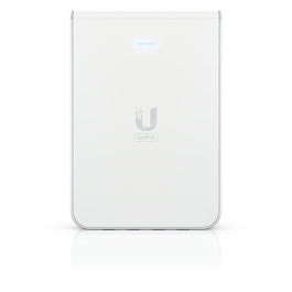 Ubiquiti Punto de Acceso Inalámbrico U6 In-Wall WiFi 6 Dual-Band 2.4/5 GHz 5.3 Gbps con 5 Puertos Ethernet PoE Integrado