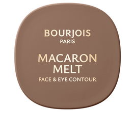 Bourjois MACARON MELT Bronceador y Contorno de Ojos Compacto Creamy, #01-Vanilla Very Light, 5 g - Textura Crema con Acabado Mate y Espejo