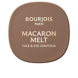 Bourjois MACARON MELT Bronceador y Contorno de Ojos #01 - Vanilla Very Light - Compacto Cremoso Mate, 5 g