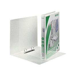 LEITZ Präsentationsringbücher de 2 anillas, DIN A4, 3.7 cm, blanco