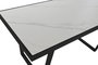 DKD Home Decor Mesa Comedor Negro Blanco 80 x 75 x 150 cm