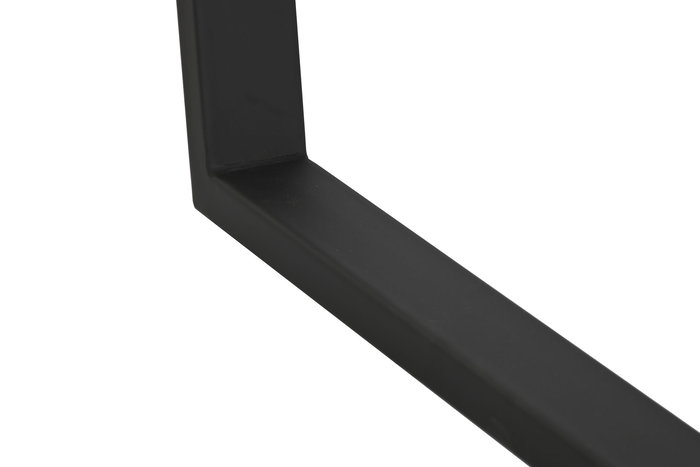 DKD Home Decor Mesa Comedor Negro Blanco 80 x 75 x 150 cm