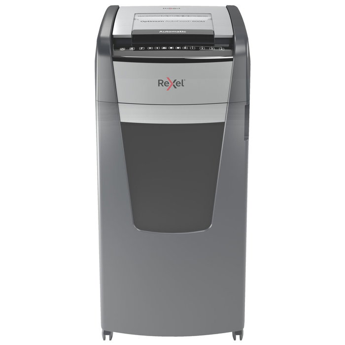 Rexel Optimum AutoFeed 600M Destructora Automática de Microcorte Negro, Gris