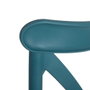 Silla Apilable Azul Polipropileno 48,50 X 43 X 91 cm (Set de 4)