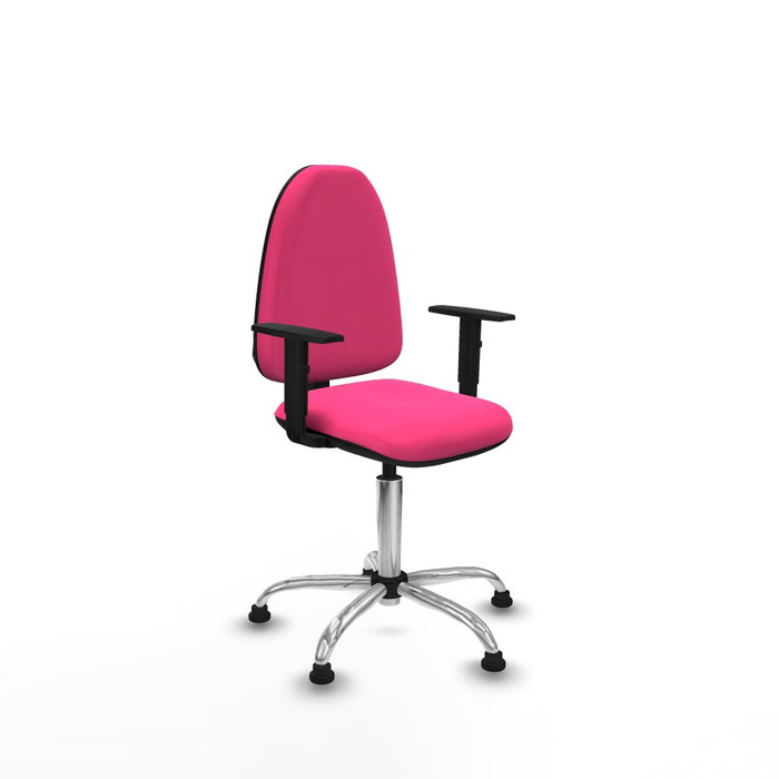 PIQUERAS Y CRESPO Silla de oficina Aýna Rosa con Brazos 1D PIQUERAS Y CRESPO Silla de oficina Aýna Rosa con Brazos 1D