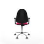 PIQUERAS Y CRESPO Silla de oficina Aýna Rosa con Brazos 1D