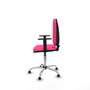 PIQUERAS Y CRESPO Silla de oficina Aýna Rosa con Brazos 1D