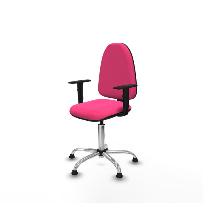 PIQUERAS Y CRESPO Silla de oficina Aýna Rosa con Brazos 1D PIQUERAS Y CRESPO Silla de oficina Aýna Rosa con Brazos 1D