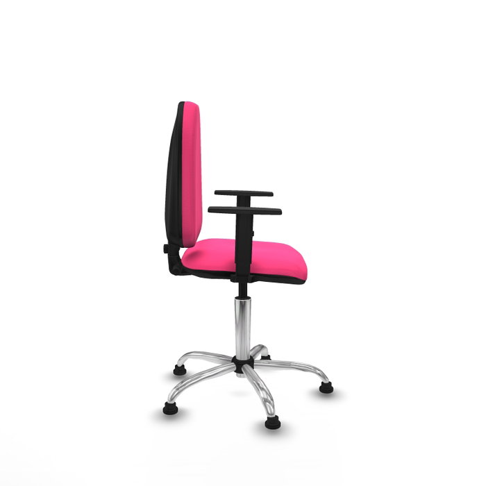 PIQUERAS Y CRESPO Silla de oficina Aýna Rosa con Brazos 1D PIQUERAS Y CRESPO Silla de oficina Aýna Rosa con Brazos 1D