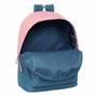 Safta Mochila Doble para Portátil 15,6+USB El Pulpo Basics Indigo