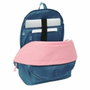 Safta Mochila Doble para Portátil 15,6+USB El Pulpo Basics Indigo