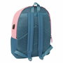 Safta Mochila Doble para Portátil 15,6+USB El Pulpo Basics Indigo