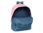Safta Mochila Doble para Portátil 15,6+USB El Pulpo Basics Indigo