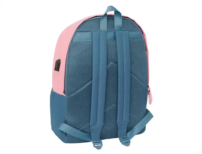 Safta Mochila Doble para Portátil 15,6+USB El Pulpo Basics Indigo Safta Mochila Doble para Portátil 15,6+USB El Pulpo Basics Indigo