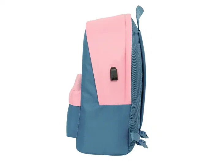 Safta Mochila Doble para Portátil 15,6+USB El Pulpo Basics Indigo Safta Mochila Doble para Portátil 15,6+USB El Pulpo Basics Indigo