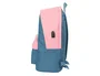 Safta Mochila Doble para Portátil 15,6+USB El Pulpo Basics Indigo
