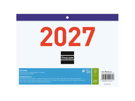 FINOCAM Calendario de escritorio 2027 mensual con números grandes F92 210x150