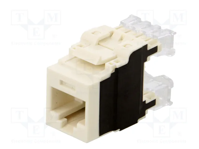 PANDUIT Conector RJ45 hembra Cat 6a blanco PANDUIT Conector RJ45 hembra Cat 6a blanco