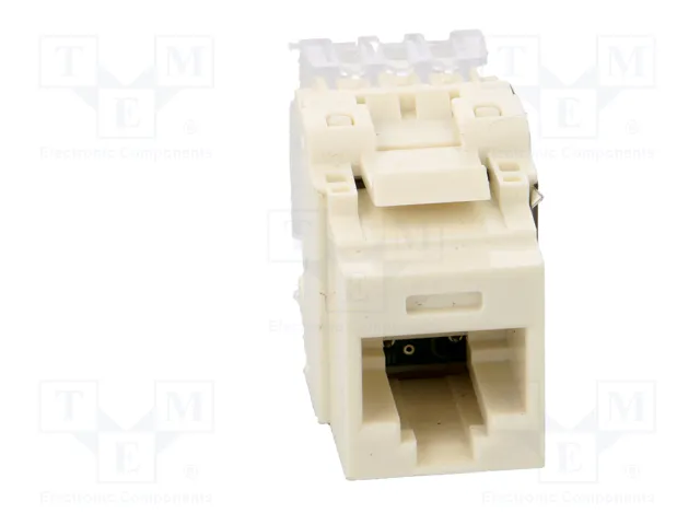 PANDUIT Conector RJ45 hembra Cat 6a blanco PANDUIT Conector RJ45 hembra Cat 6a blanco