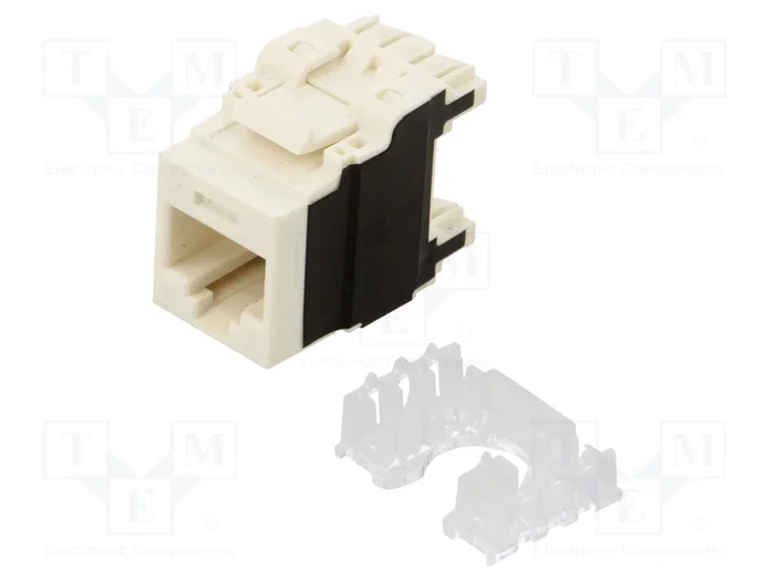 PANDUIT Conector RJ45 hembra Cat 6a blanco PANDUIT Conector RJ45 hembra Cat 6a blanco