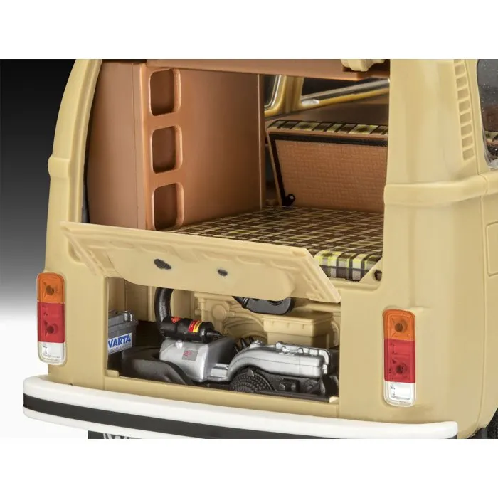 Revell Maqueta para armar Sistema Click VW T2 Camper Piezas pre-pintadas No requiere pegamento