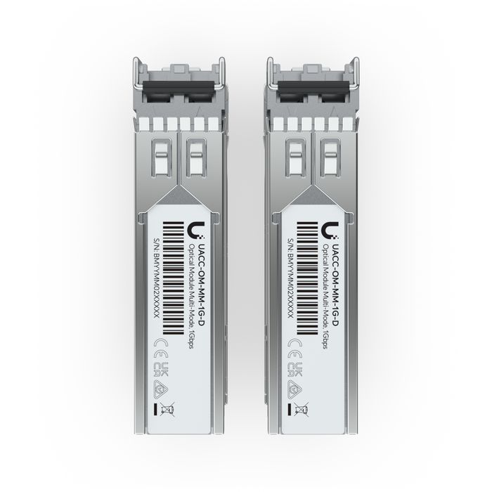 Ubiquiti UACC-OM-MM-1G-D Módulo transceptor de red SFP Fibra óptica 1000 Mbit/s
