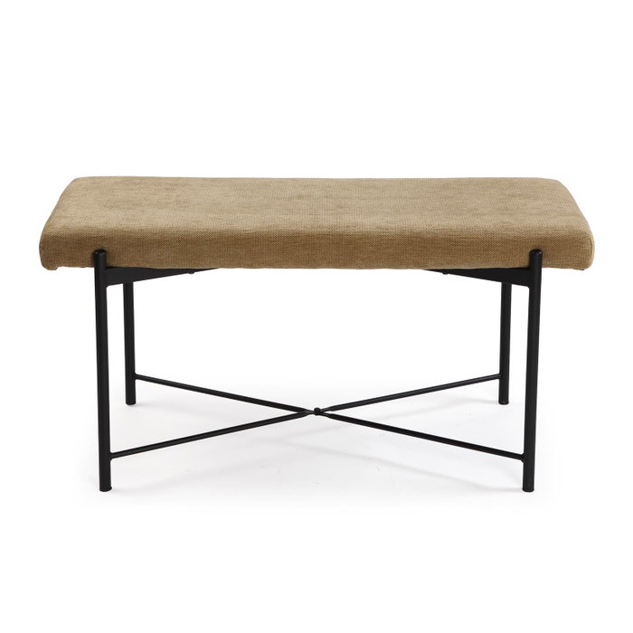 Versa Pie De Cama Nilo Natural 91x40x46 cm
