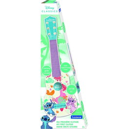 Lexibook Mi Primera Guitarra Stitch Disney de 53cm