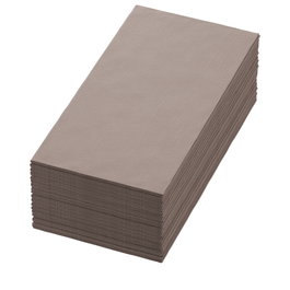Duni Servilleta de Papel 40x40 cm Color Greige, 360 Unidades